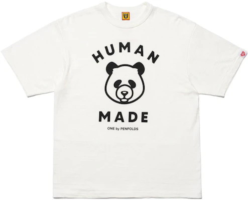 HUMAN MADE x PENFOLDS SS23 白色熊貓標誌圖案男女款T恤。 XX25TE018 Buy HUMAN MADE x PENFOLDS SS23 白色熊貓標誌圖案男女款T恤。 XX25TE018