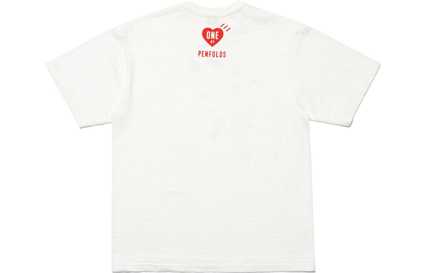 HUMAN MADE PENFOLDS SS23 White Unisex T-Shirt with Rooster Logo Print. XX25TE020 圖 3