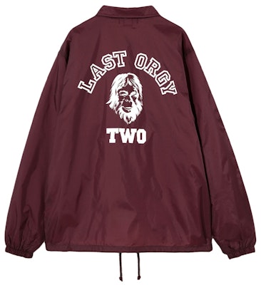 Human Made x Undercover Last Orgy 2 Coach Jacket 'Maroon' Buy Human Made x Undercover Last Orgy 2 Coach Jacket 'Maroon'