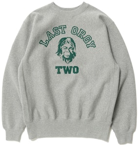 휴먼메이드 x 언더커버 라스트오르지2 크루넥 '회녹색'
Buy 휴먼메이드 x 언더커버 라스트오르지2 크루넥 '회녹색'