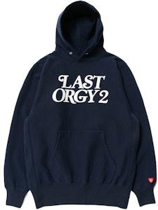 Human Made x Undercover Last Orgy 2 GDC Hoodie Pizza 'Navy' Buy Human Made x Undercover Last Orgy 2 GDC Hoodie Pizza 'Navy'
