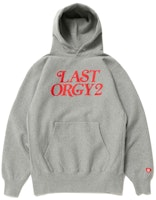 Human Made x Undercover Last Orgy 2 GDC Pizza Hoodie 'Grey Red' Human Made x Undercover Last Orgy 2 GDC Pizza Hoodie 'Grey Red'