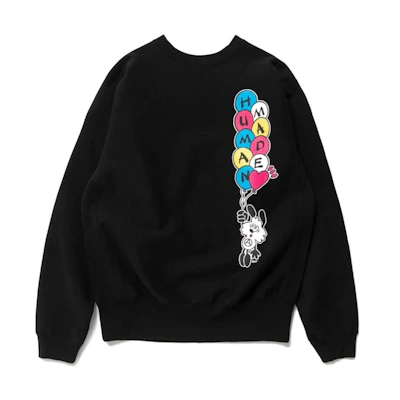 Human Made Verdy Vick Crewneck Sweatshirt Black