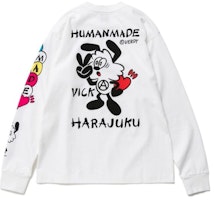 Human Made x Verdy Vick L/S T-Shirt White Human Made x Verdy Vick L/S T-Shirt White