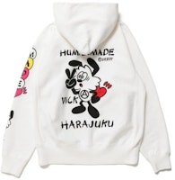 Human Made x Verdy Vick Pizza Hoodie White Human Made x Verdy Vick Pizza Hoodie White