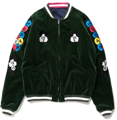 Human Made x Verdy Vick Yokosuka Reversible Jacket Green Buy Human Made x Verdy Vick Yokosuka Reversible Jacket Green