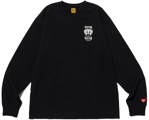 Camiseta Manga Larga Holgada HUMAN MADE x Victor Victor SS23 Logo Perro Conduciendo. XX25CS004 Lookbook Camiseta Manga Larga Holgada HUMAN MADE x Victor Victor SS23 Logo Perro Conduciendo. XX25CS004