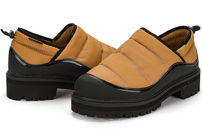 Timberland x HUMBERTO LEON Future73 6 Inch Puffer Clog 'Orange Vibram'