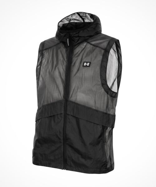 HUMMER Nylon Ultralight Vest Jacket Black HC1VT3050MBK