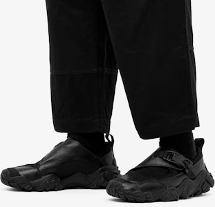 Hyke x adidas originals Fyw Xta 聯名款 時尚運動涼鞋 男女同款 黑色 Sizing Hyke x adidas originals Fyw Xta 聯名款 時尚運動涼鞋 男女同款 黑色