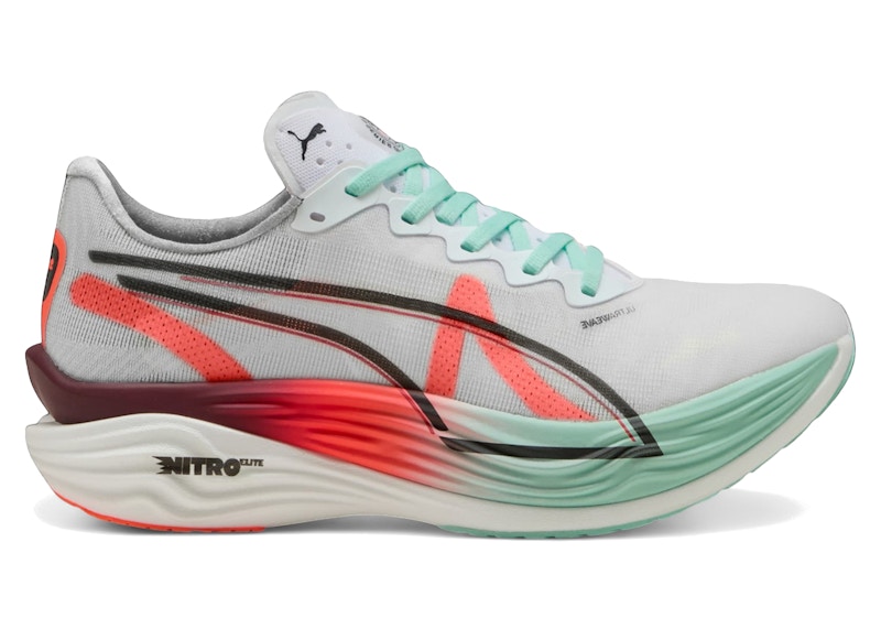 HYROX x Puma Deviate Nitro Elite 3 'Glowing Red Mint Melt' 312291-01