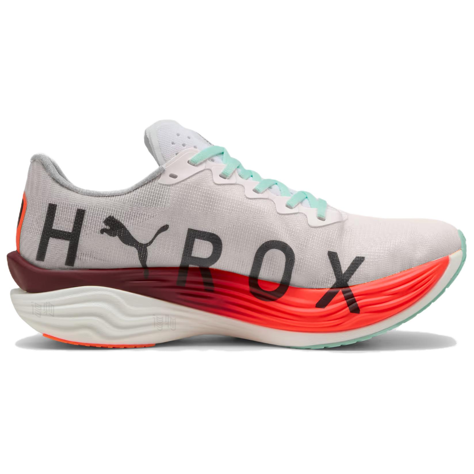Order HYROX x Puma Deviate Nitro Elite 3 'Glowing Red Mint Melt' 312291-01
