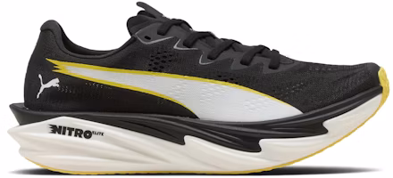 Hyrox x Puma Deviate Nitro Elite 4 'Black Vibrant Yellow' 314156-02