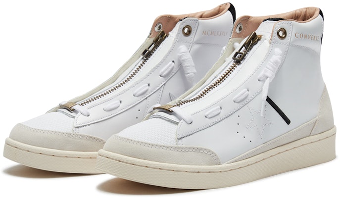 IBN Jasper x Converse Pro Leather Mid 'White' 165744C Shop IBN Jasper x Converse Pro Leather Mid 'White' 165744C