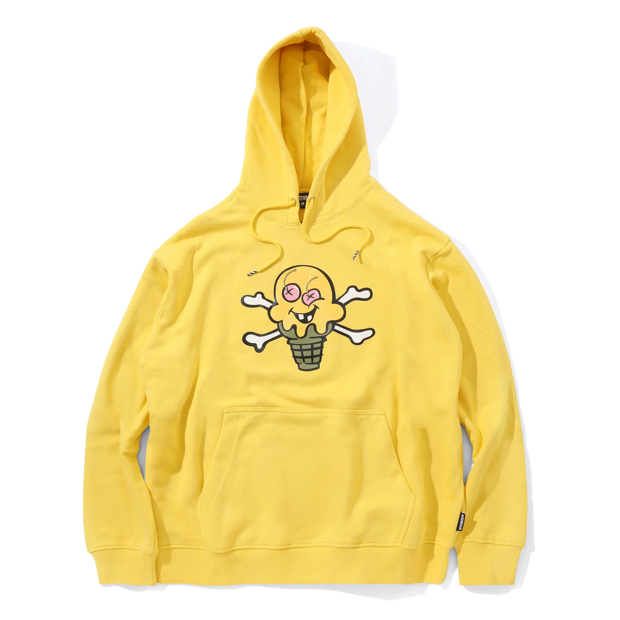 Ice Cream BBC ICECREAM Classic Cartoon Hoodie Streetwear Skateboarding Unisex 421-8307