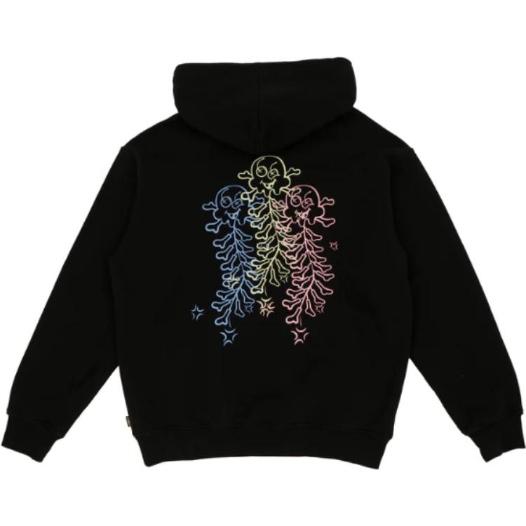 Ice Cream BBC ICECREAM Firecracker Logo Hoodie Pharrell Streetwear Unisex Retro Style ISP3HD002BK