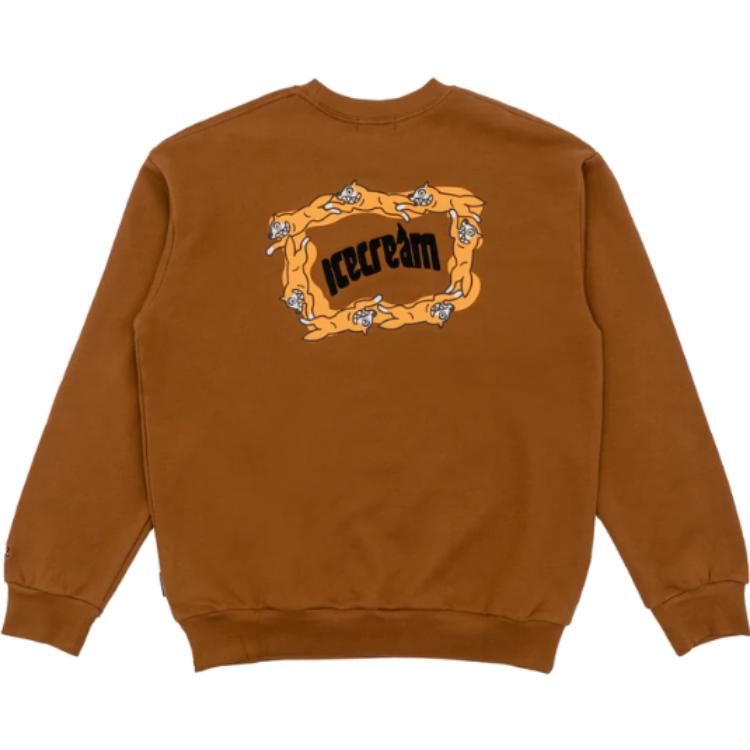 Ice Cream BBC ICECREAM Joyful Letter Print Pullover Sweatshirt Streetwear Unisex Pharrell IFW2SW002BR