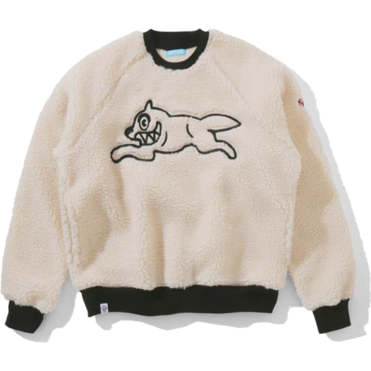 Ice Cream BBC ICECREAM Running Dog Crewneck Pullover Sweatshirt Unisex Streetwear ICJP223K004