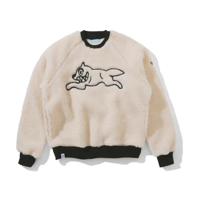 Ice Cream BBC ICECREAM Running Dog Crewneck Pullover Sweatshirt Unisex Streetwear ICJP223K004