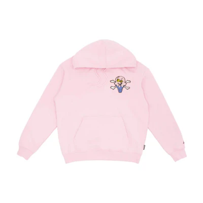 Ice Cream ICECREAM BBC Pink Hoodie Printed Streetwear Skate Style Unisex Casual Fit IFW2HD005PK