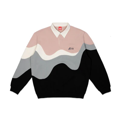 Ice Cream ICECREAM Dripping Logo Embroidered Pullover Sweatshirt Whisper White () 431-9307-WHISPER-WHITE