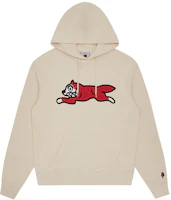 Ice Cream ICECREAM FW24 Early Autumn Hoodie Grey White Unisex Running Dog Graphic IC24227-OFFWHITE Ice Cream ICECREAM FW24 Early Autumn Hoodie Grey White Unisex Running Dog Graphic IC24227-OFFWHITE