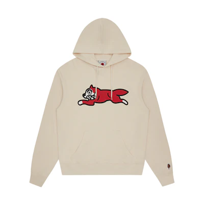 Ice Cream ICECREAM FW24 Early Autumn Hoodie Grey White Unisex Running Dog Graphic IC24227-OFFWHITE