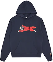 Ice Cream ICECREAM FW24 Early Autumn Running Dog Hoodie Navy Unisex IC24227-NAVY Ice Cream ICECREAM FW24 Early Autumn Running Dog Hoodie Navy Unisex IC24227-NAVY