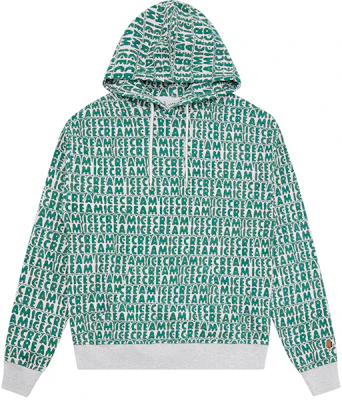 Ice Cream ICECREAM FW24 早秋款 Logo 印花連帽衫 男女款 綠色 IC24231-GREEN Buy Ice Cream ICECREAM FW24 早秋款 Logo 印花連帽衫 男女款 綠色 IC24231-GREEN
