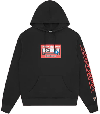 Ice Cream ICECREAM FW24 印花連帽上衣 黑色長袖 男女適穿 IC24334-BLACK Buy Ice Cream ICECREAM FW24 印花連帽上衣 黑色長袖 男女適穿 IC24334-BLACK