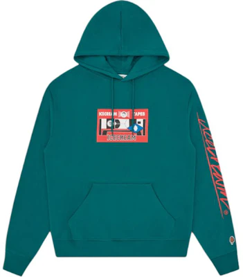 冰淇淋ICECREAM FW24印花連帽長袖男女藍綠色上衣 IC24334-TEAL Buy 冰淇淋ICECREAM FW24印花連帽長袖男女藍綠色上衣 IC24334-TEAL