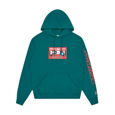 Ice Cream ICECREAM FW24 Printed Hoodie Long Sleeve Unisex Blue Green IC24334-TEAL