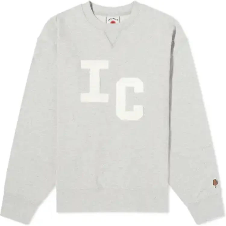 ice-cream-icecream-letter-print-pullover-crewneck-sweatshirt-grey-ic-23323-grey