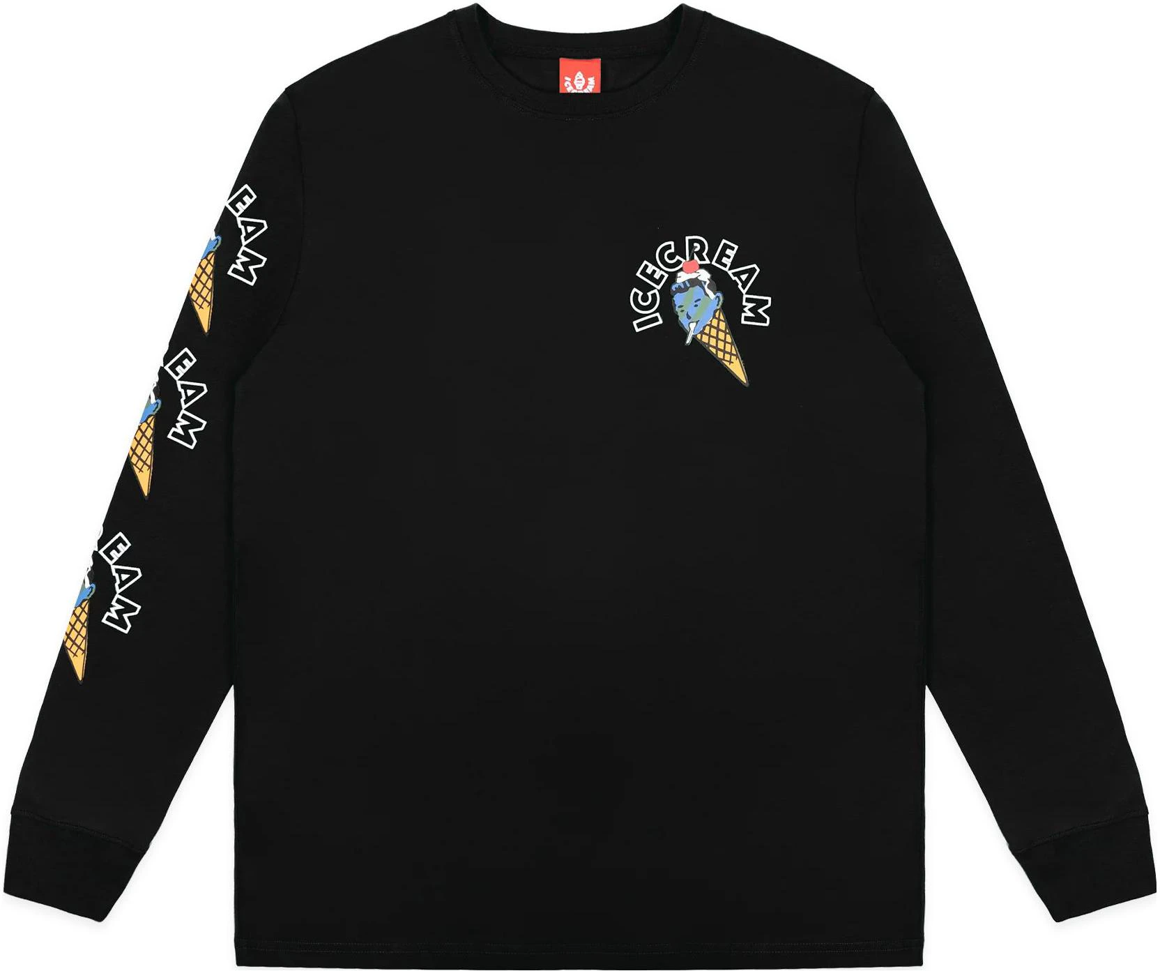 ice-cream-icecream-printed-black-crewneck-pullover-sweatshirt-unisex-long-sleeve-431-7309-black