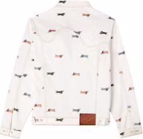 Lookbook Ice Cream ICECREAM SS24 All-Over Print Button Long Sleeve Jacket Unisex Off-White. 441-2400-ANTIQUE