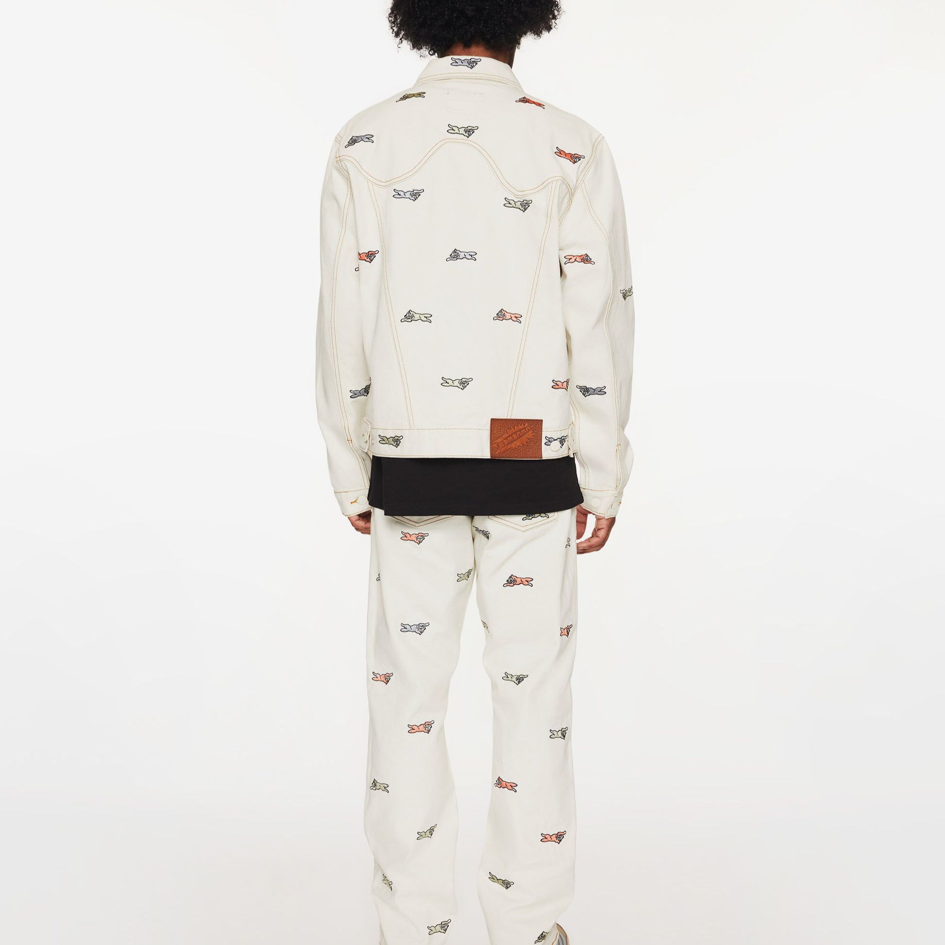Purchase Ice Cream ICECREAM SS24 All-Over Print Button Long Sleeve Jacket Unisex Off-White. 441-2400-ANTIQUE