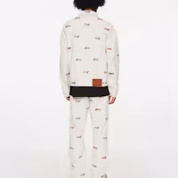 Purchase Ice Cream ICECREAM SS24 All-Over Print Button Long Sleeve Jacket Unisex Off-White. 441-2400-ANTIQUE