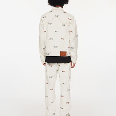Ice Cream ICECREAM SS24 All-Over Print Button Long Sleeve Jacket Unisex Off-White. 441-2400-ANTIQUE Purchase Ice Cream ICECREAM SS24 All-Over Print Button Long Sleeve Jacket Unisex Off-White. 441-2400-ANTIQUE