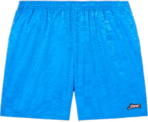 Ice Cream ICECREAM SS24 Blue Checkered Loose Nylon Shorts Unisex Summer Collection 2024 441-3104-FRENCH-BLUE Buy Ice Cream ICECREAM SS24 Blue Checkered Loose Nylon Shorts Unisex Summer Collection 2024 441-3104-FRENCH-BLUE