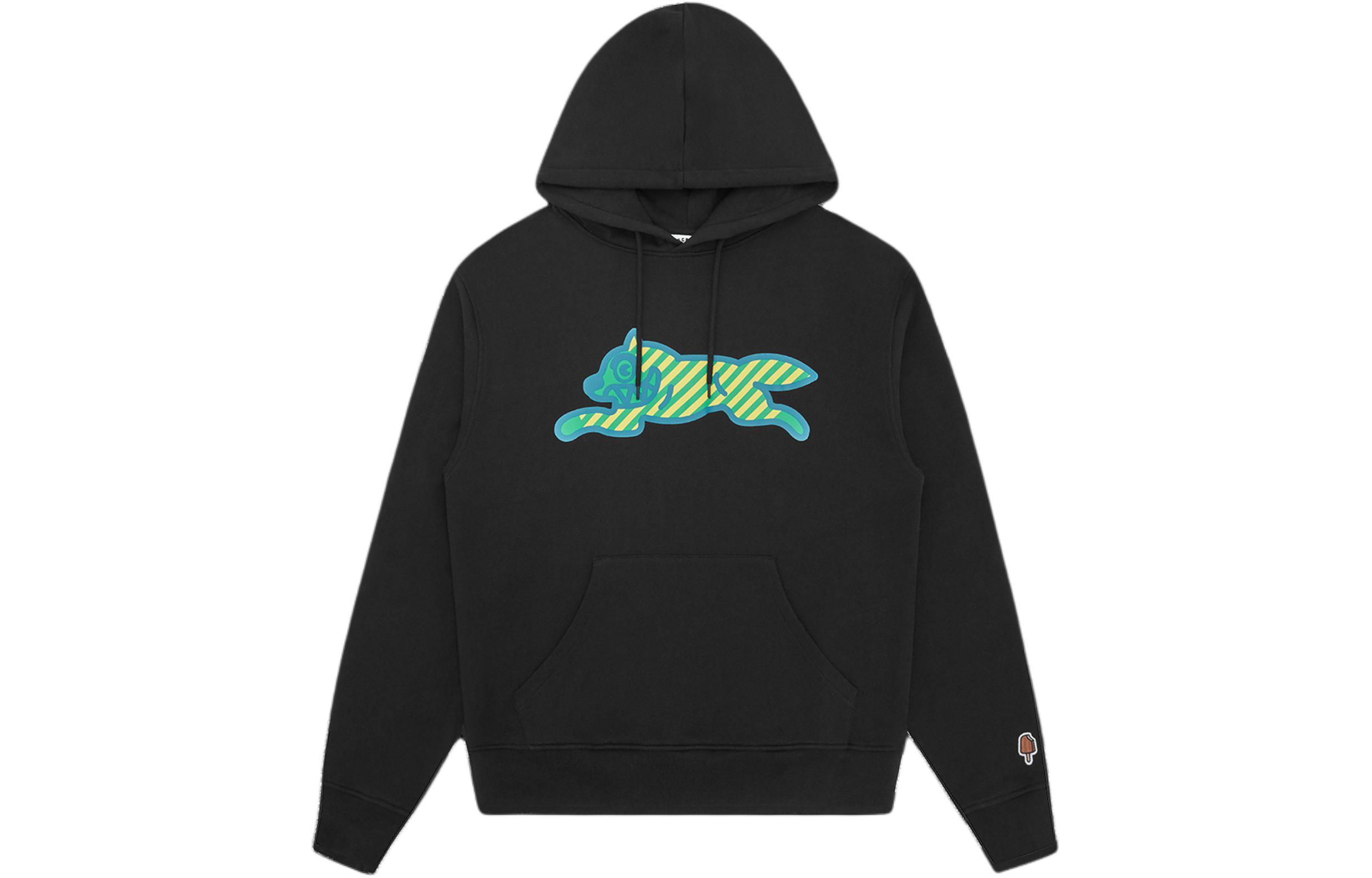 Ice Cream ICECREAM SS24 Cartoon Dog Print Hoodie Unisex Black IC24125-BLACK