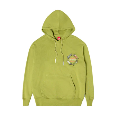 Ice Cream ICECREAM SS24 Printed Patch Pullover Hoodie Unisex Green 441-2305-FERN