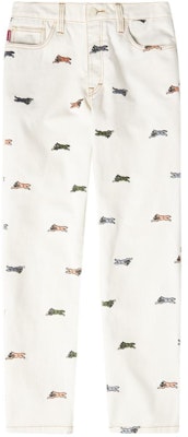 아이스크림 SS24 화이트 프린트 스트레이트핏 포켓 캐주얼 팬츠 유니섹스. 441-2102-ANTIQUE Order 아이스크림 SS24 화이트 프린트 스트레이트핏 포켓 캐주얼 팬츠 유니섹스. 441-2102-ANTIQUE