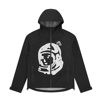 Ice Cream ICECREAM HILLSIDE SS24 Helmet Print Logo Embroidered Hoodie Jacket Black Unisex B24S24-BLACK
