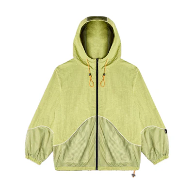 Ice Cream SS24 Green Zip-Up Hoodie Jacket Unisex Casual Wear 441-2402-FERN