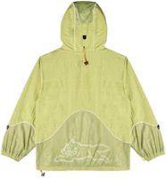 Lookbook Ice Cream SS24 Green Zip-Up Hoodie Jacket Unisex Casual Wear 441-2402-FERN