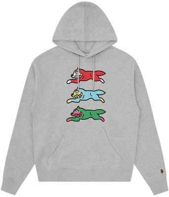 冰淇淋SS24灰色Triple Running Dog连帽衫男女同款套头卫衣 IC23S21-GREY Buy 冰淇淋SS24灰色Triple Running Dog连帽衫男女同款套头卫衣 IC23S21-GREY