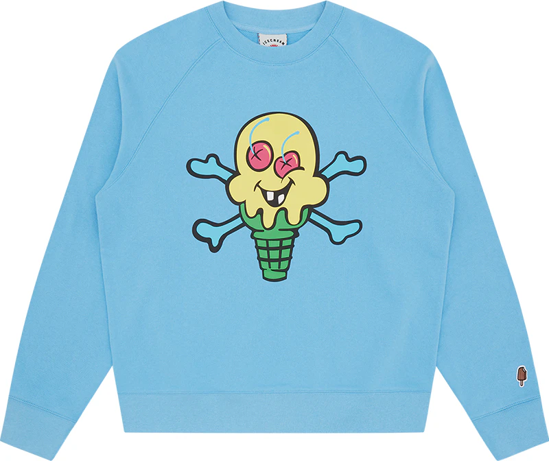 icecream-fw-24-early-fall-blue-crewneck-sweatshirt-unisex-ice-cream-pattern-ic-24223-blue