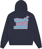 ICECREAM FW24 Pre-Fall Hoodie Navy Blue Unisex with Ice Cream Cone Logo IC24230-NAVY ICECREAM FW24 Pre-Fall Hoodie Navy Blue Unisex with Ice Cream Cone Logo IC24230-NAVY