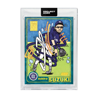 Ichiro Suzuki 2001 Topps Project 2020 Ermsy /1972 #22