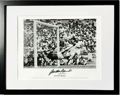 ICONS Memorabilia Banks Signed 1970 World Cup Photo with COA, Framed 38.6x48.6cm (Rare). TB1006 Buy ICONS Memorabilia Banks Signed 1970 World Cup Photo with COA, Framed 38.6x48.6cm (Rare). TB1006